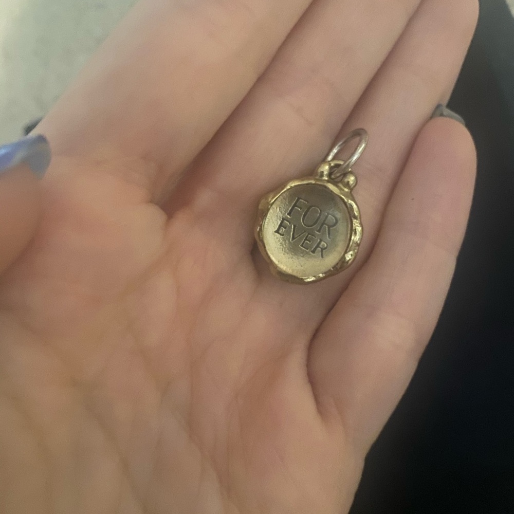 Forever charm Waxing poetic. Friends/wedding gift